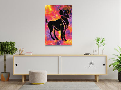 Diamond Painting - Stjernetegn – Vædderen