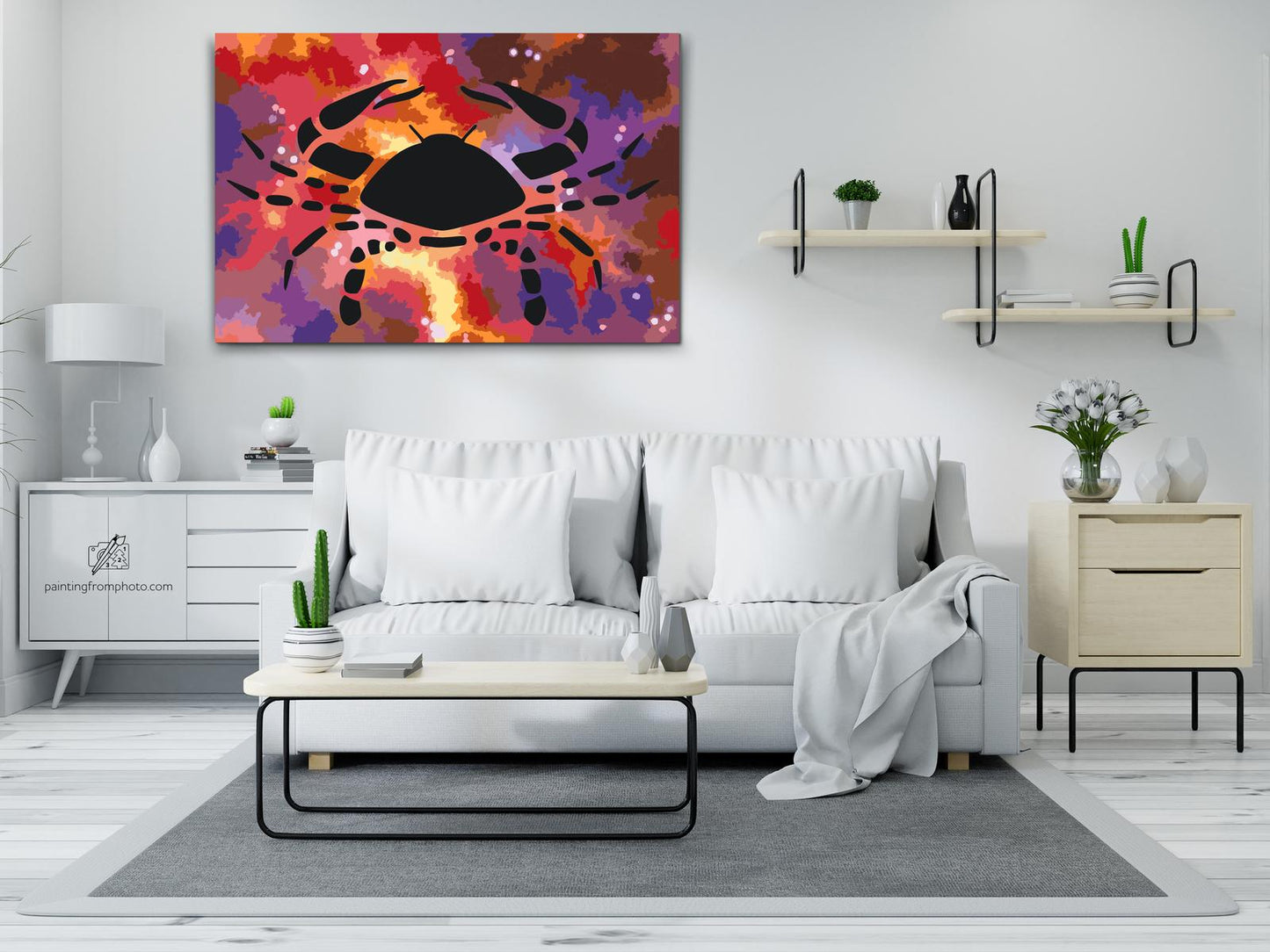 Paint by Numbers - Stjernetegn – Krebs