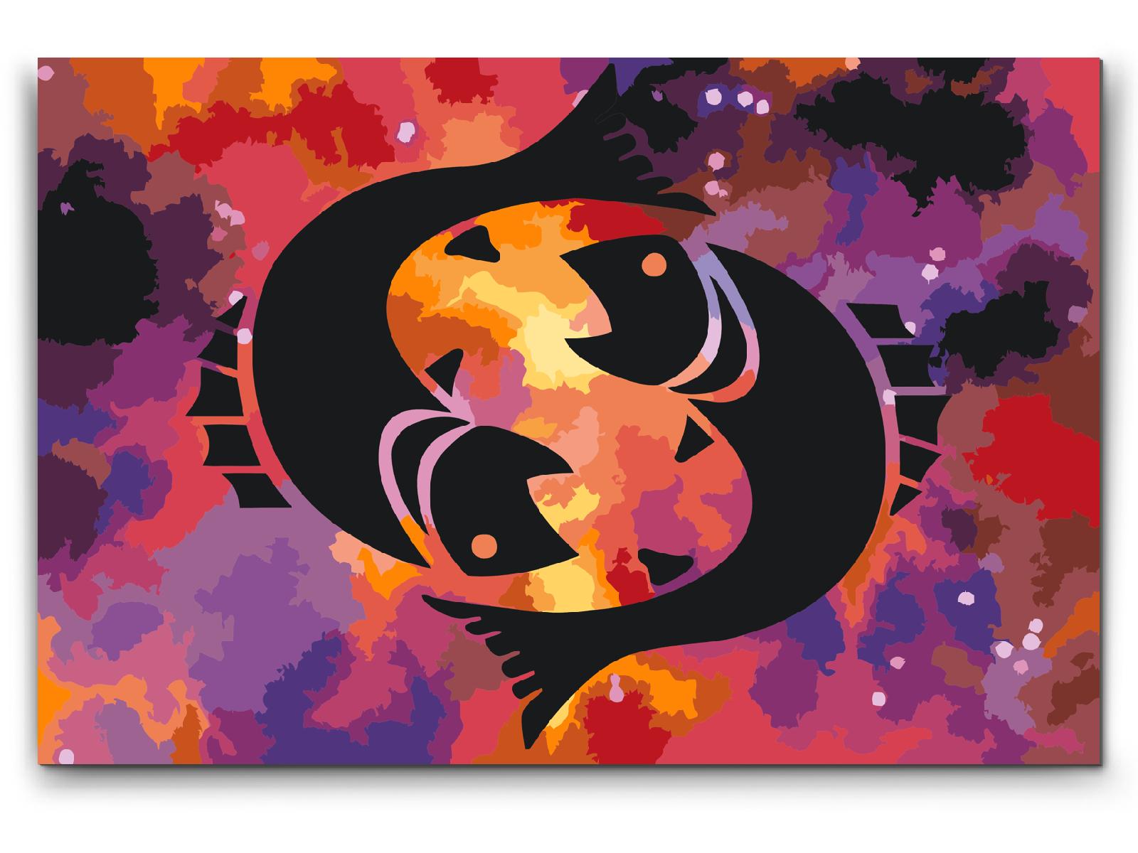 Paint by Numbers - Stjernetegn – Fiskene