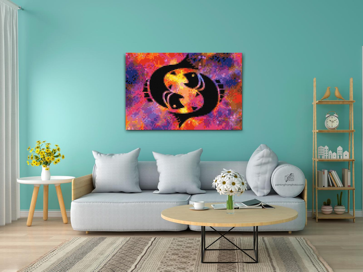 Diamond Painting - Stjernetegn – Fiskene