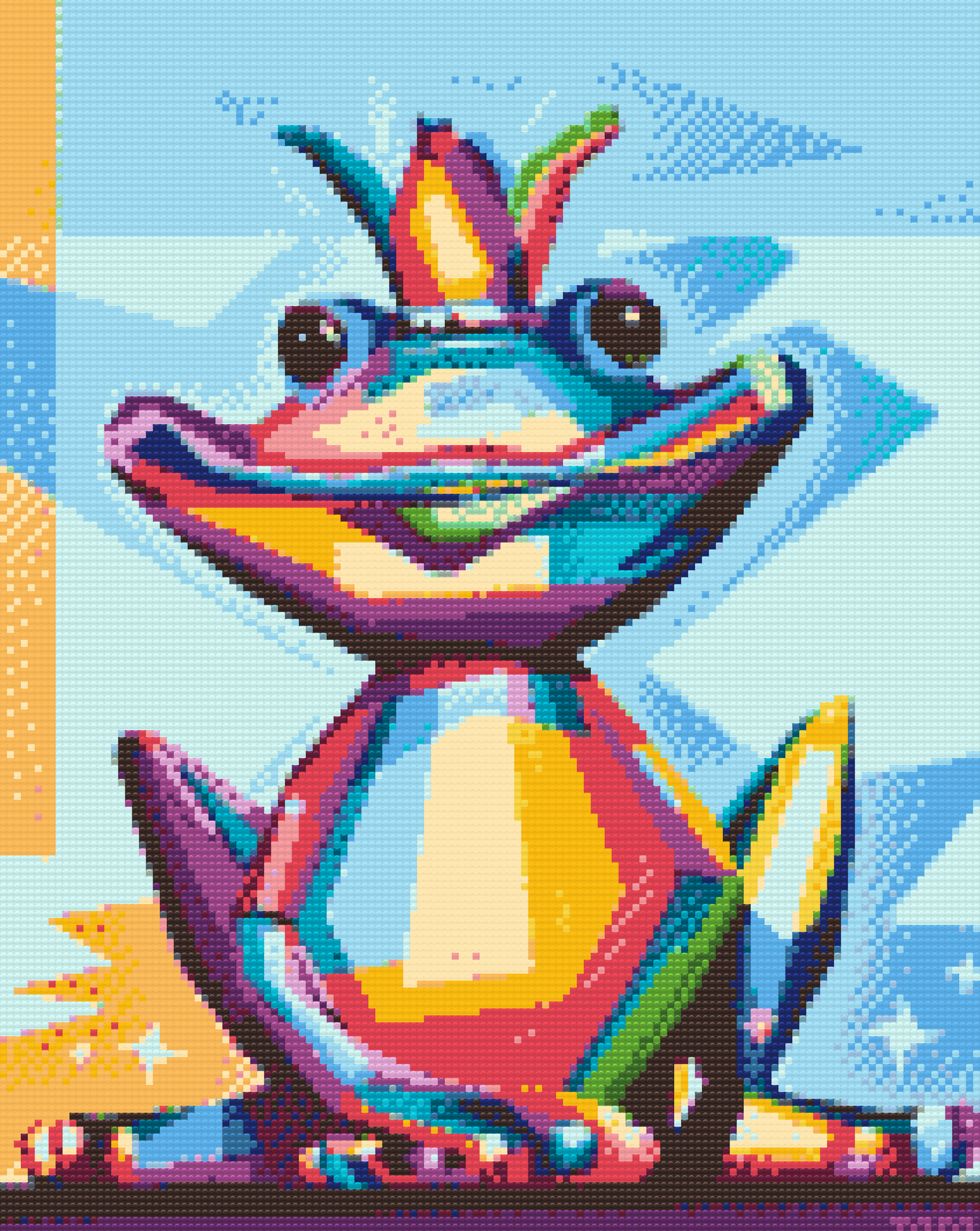 Diamond Painting - Kongelig Frø