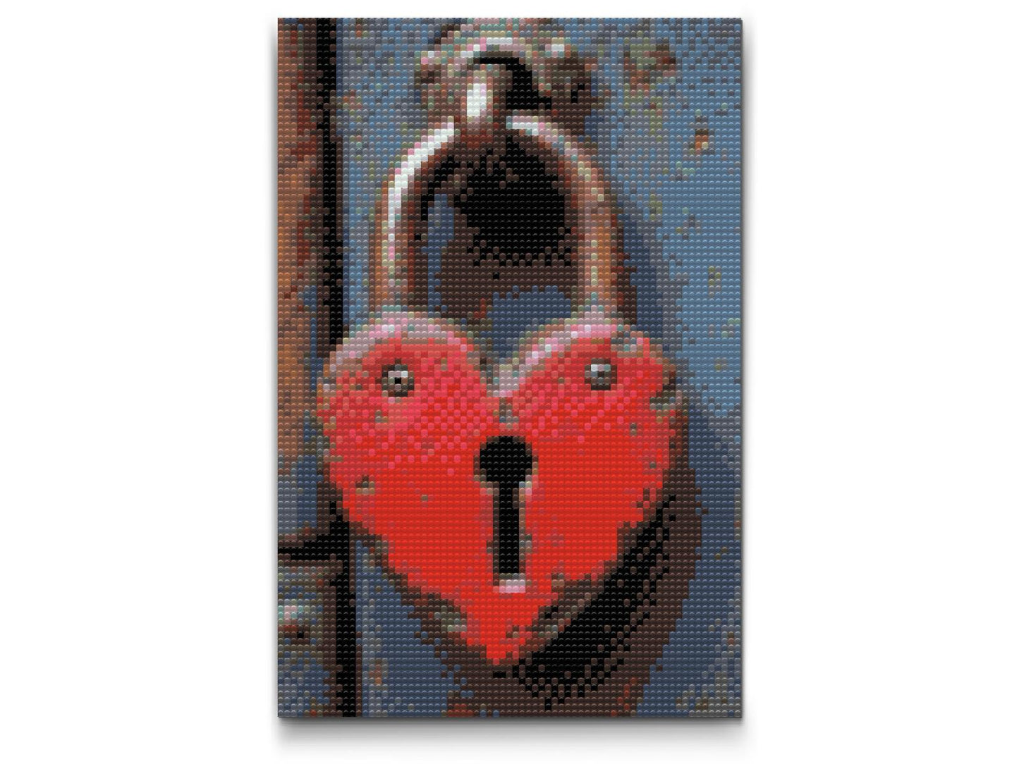 Diamond Painting - Hjerteformet lås