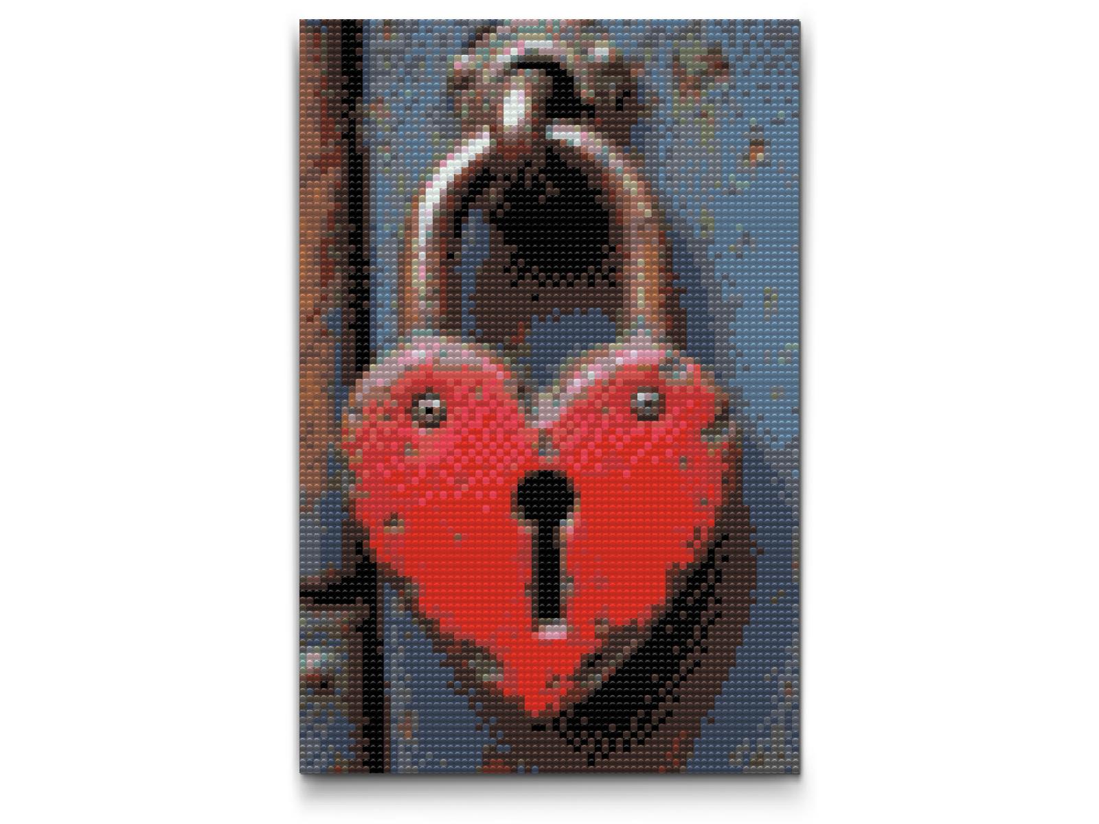 Diamond Painting - Hjerteformet lås
