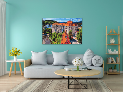Paint by Numbers - Tjekkisk Krumlov 2