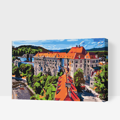 Paint by Numbers - Tjekkisk Krumlov 2
