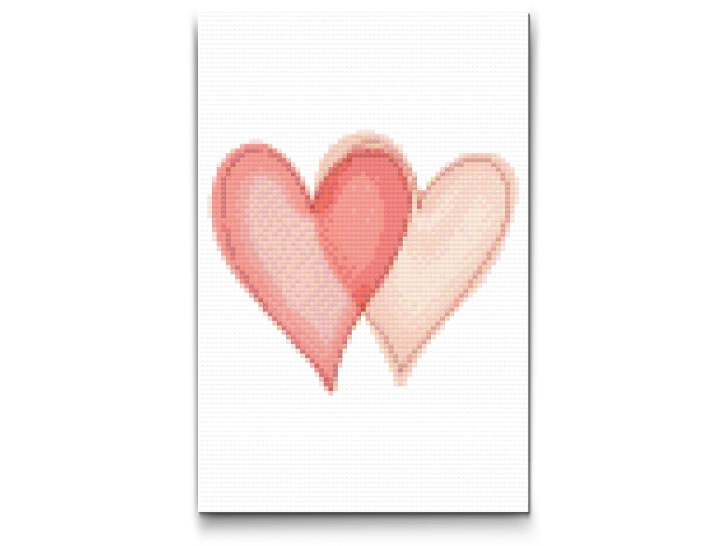 Diamond Painting - To hjerter