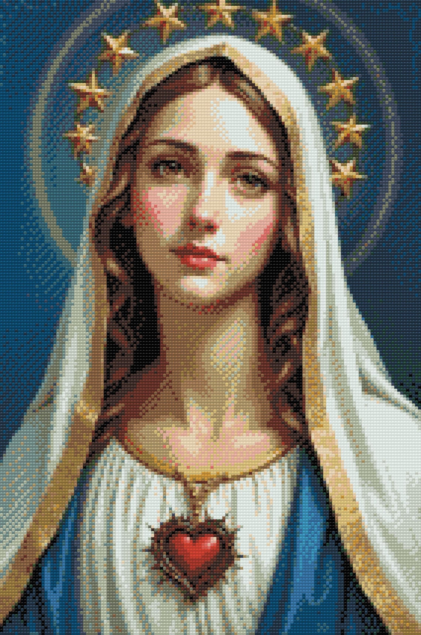 Diamond Painting - Mary med et hjerte