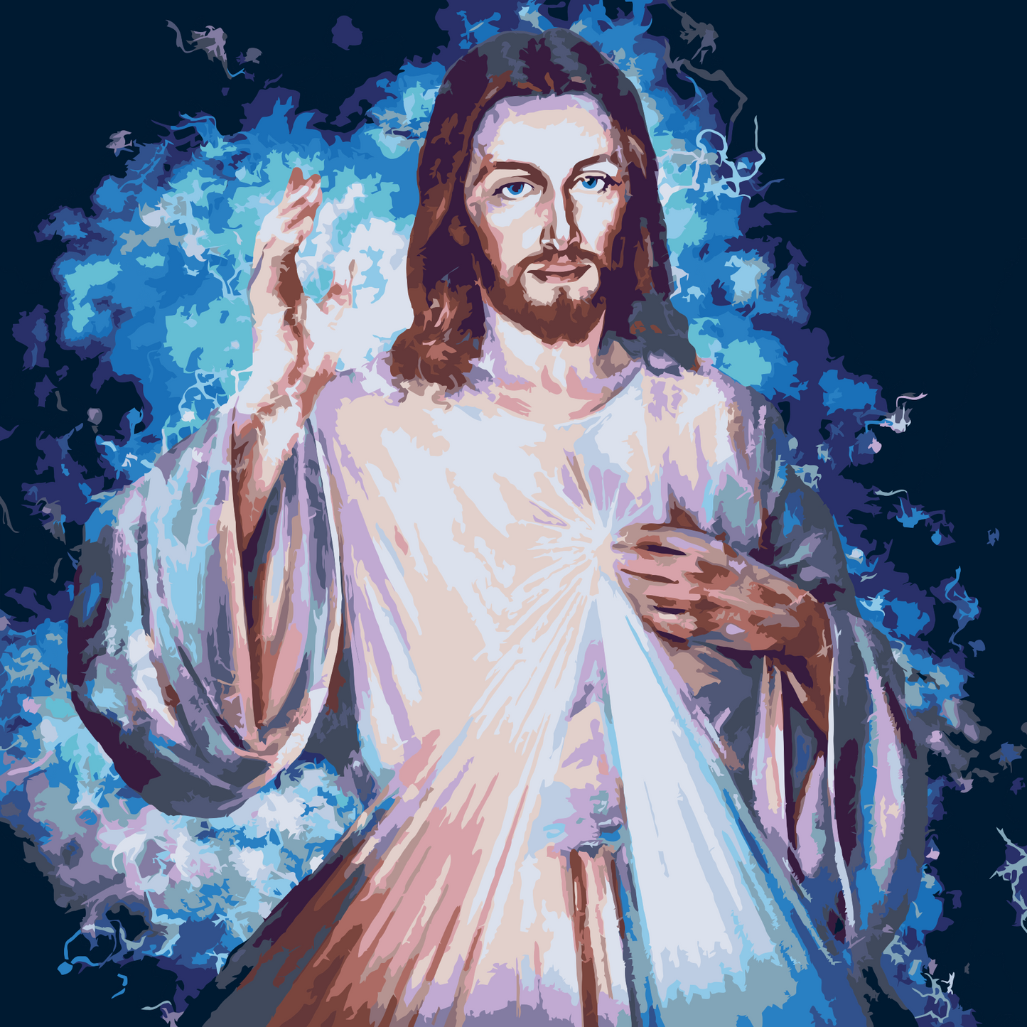 Paint by Numbers - Jesus