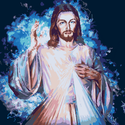 Paint by Numbers - Jesus