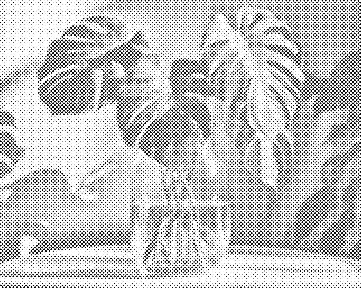 Mal-med-prikker -  Monstera i en vase