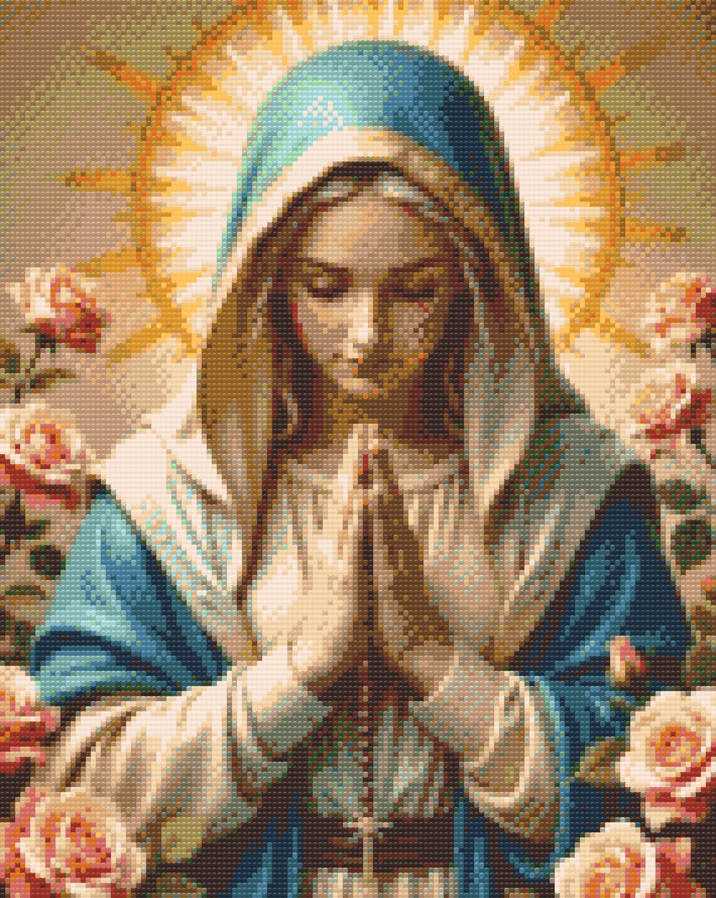 Diamond Painting - Den bedefulde Maria