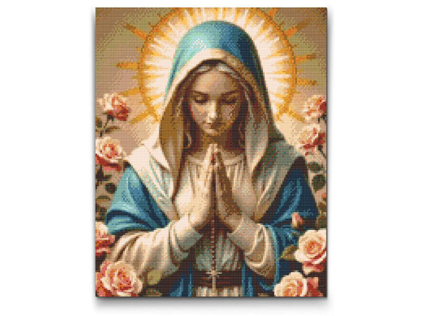 Diamond Painting - Den bedefulde Maria