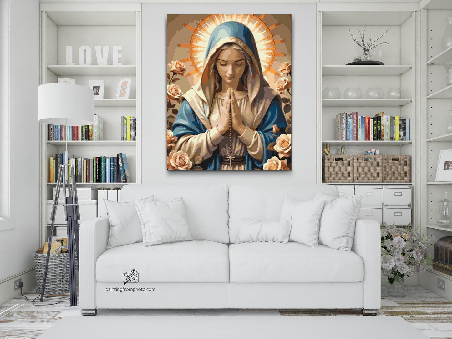 Paint by Numbers - Den bedefulde Maria