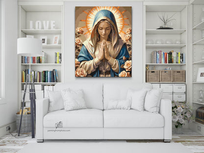 Paint by Numbers - Den bedefulde Maria
