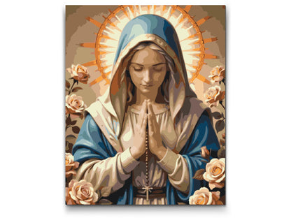 Paint by Numbers - Den bedefulde Maria