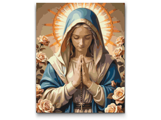 Paint by Numbers - Den bedefulde Maria