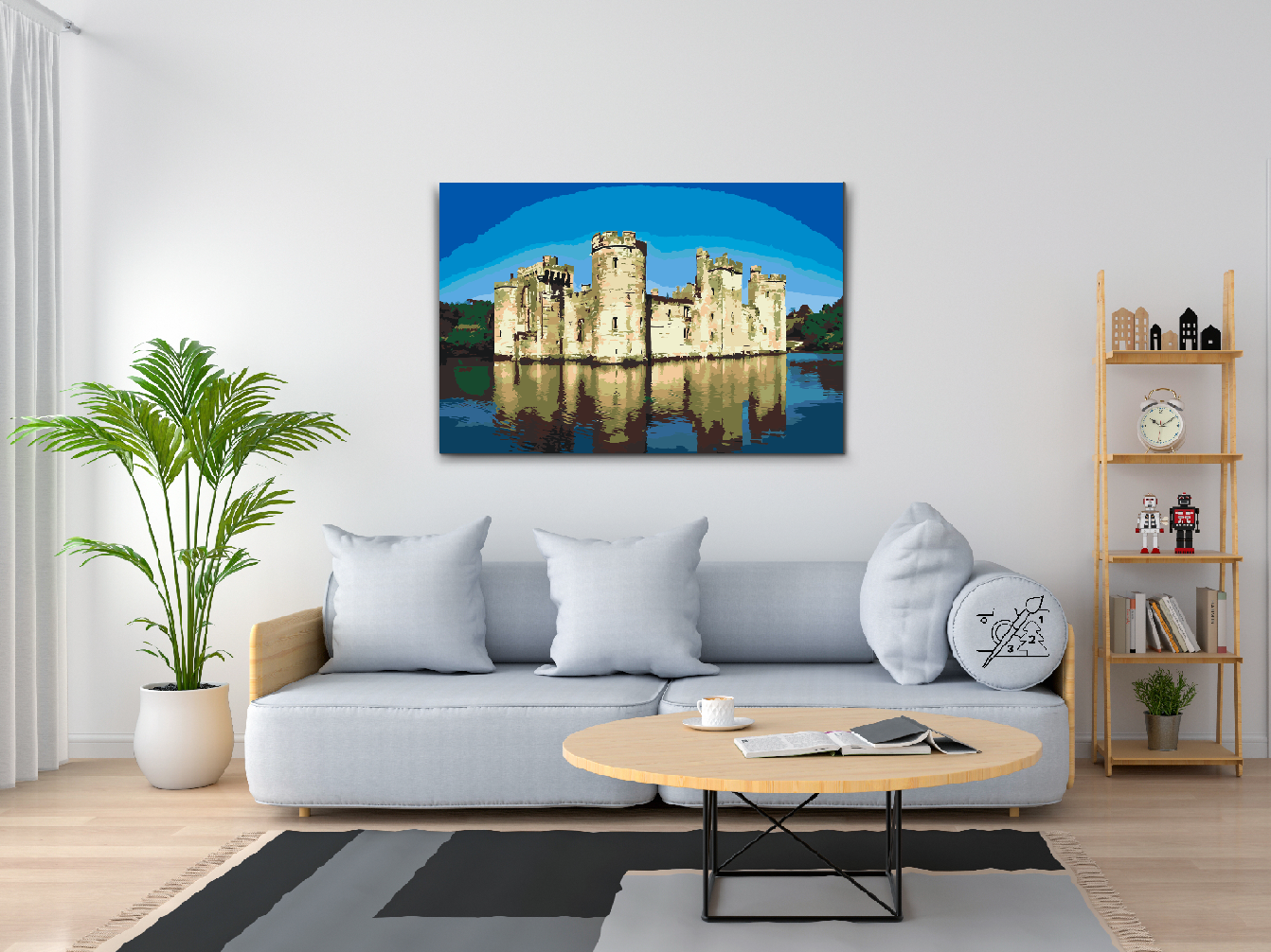 Paint by Numbers - Bodiam Vandslot