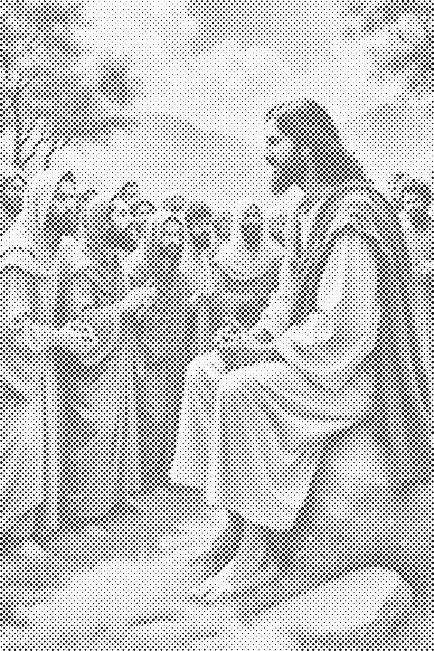 Mal-med-prikker -  Jesu Prædiken i Skoven