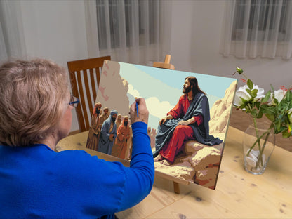 Paint by Numbers - Jesu bjergprædiken