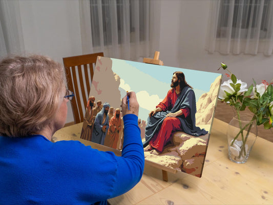 Paint by Numbers - Jesu bjergprædiken