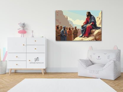 Paint by Numbers - Jesu bjergprædiken
