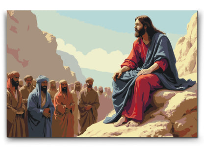 Paint by Numbers - Jesu bjergprædiken
