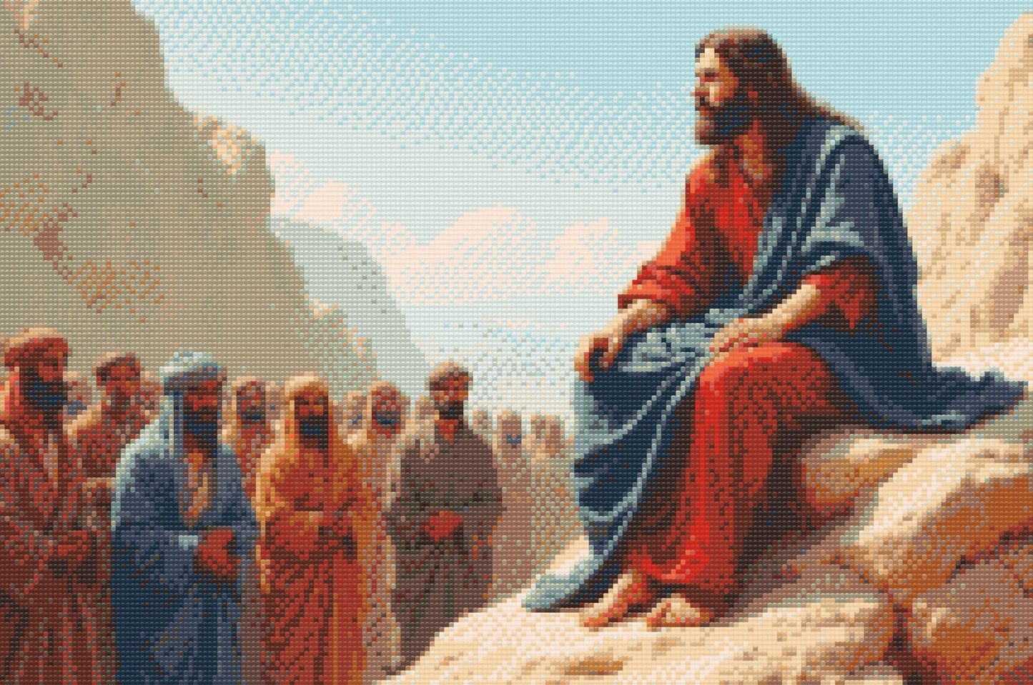 Diamond Painting - Jesu bjergprædiken
