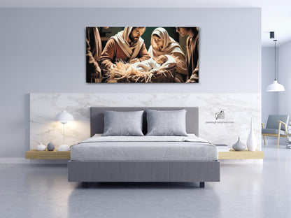 Diamond Painting - Jesu fødsel 2