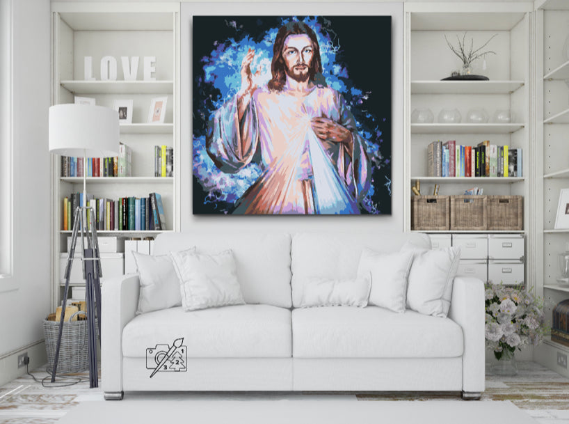 Paint by Numbers - Jesus