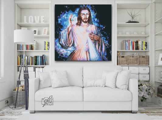 Paint by Numbers - Jesus
