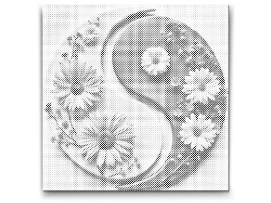 Mal-med-prikker -  Jin Jang Blomster