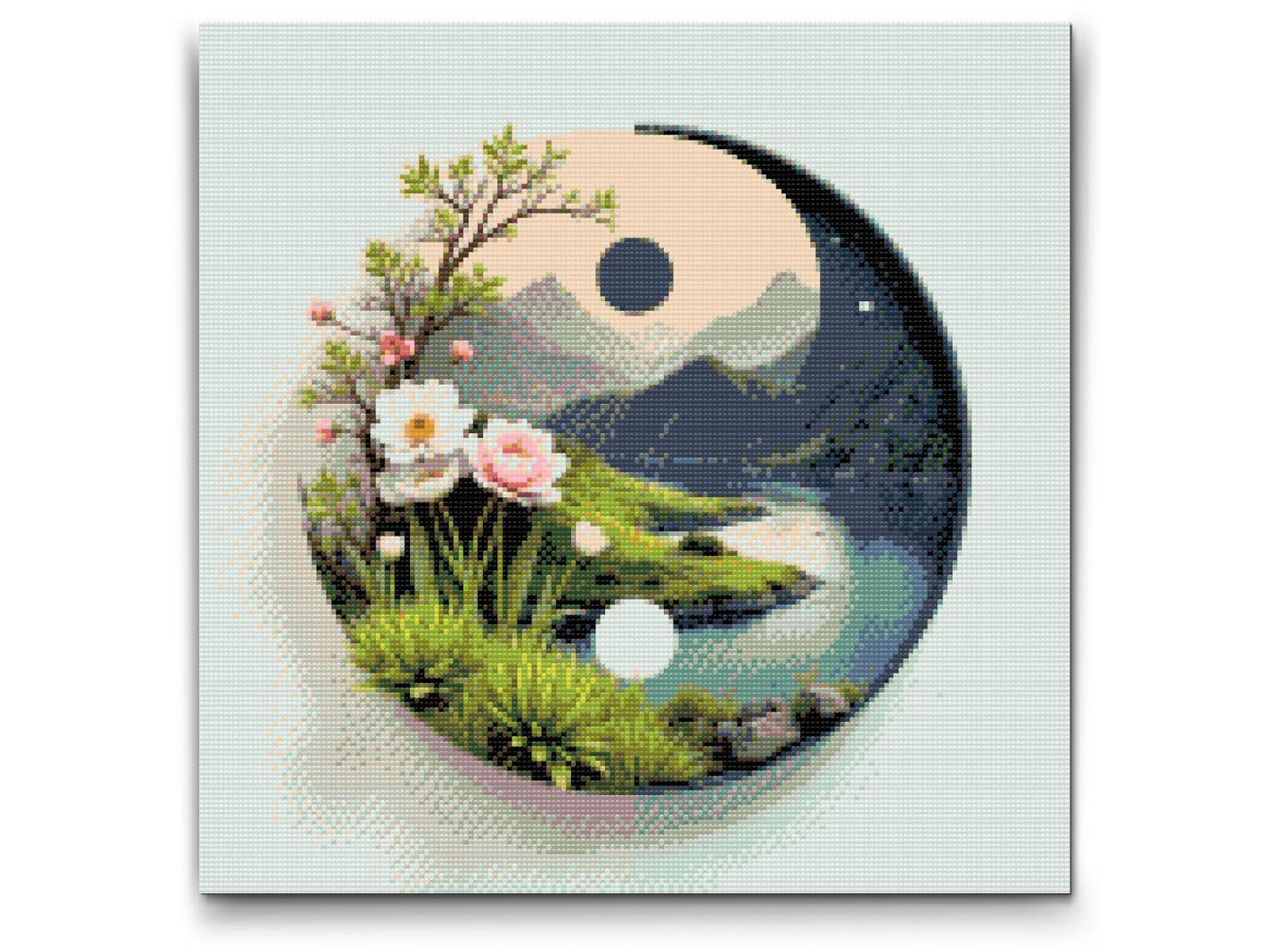 Diamond Painting - Jin Jang Natur