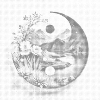 Mal-med-prikker -  Jin Jang Natur