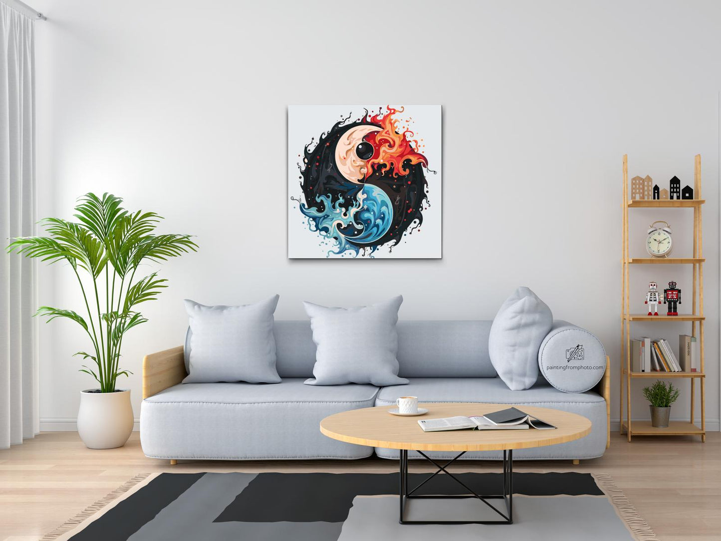 Paint by Numbers - Jin Jang - Vand og Ild