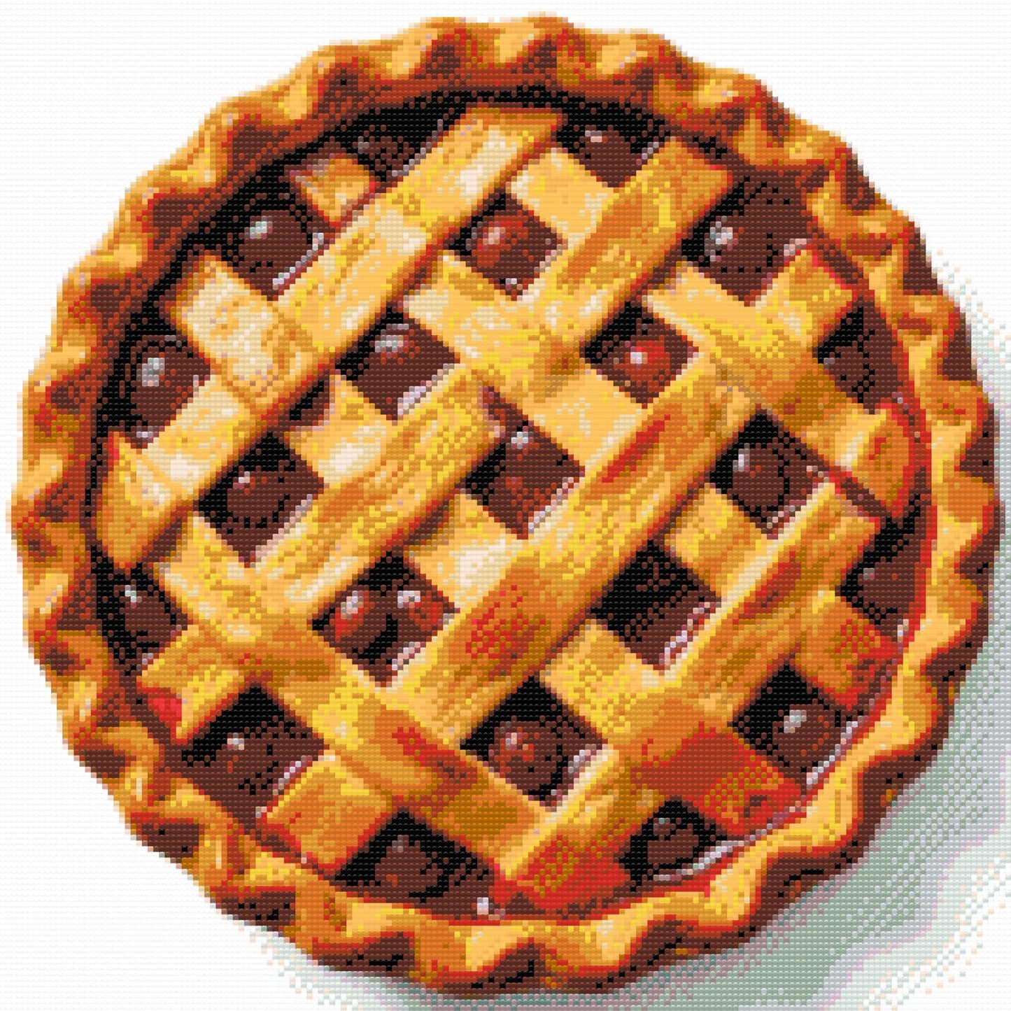 Diamond Painting - Æbletærte