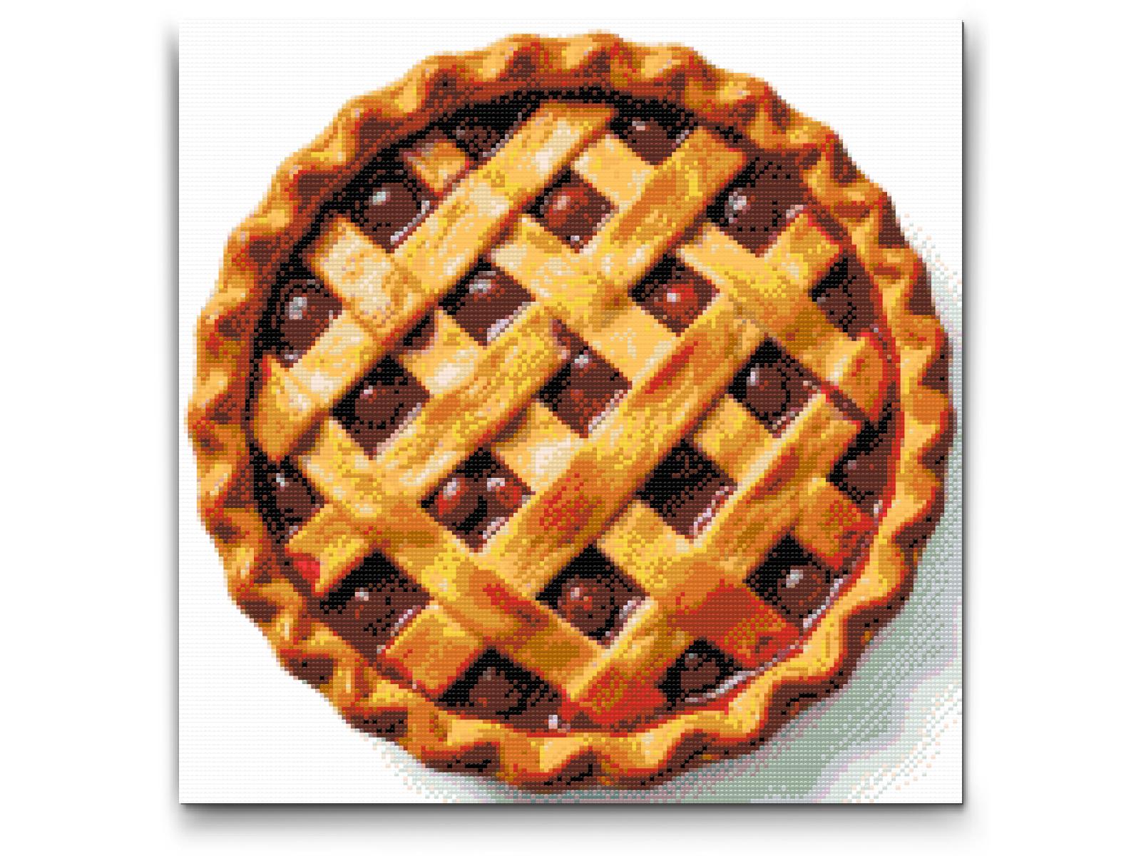 Diamond Painting - Æbletærte