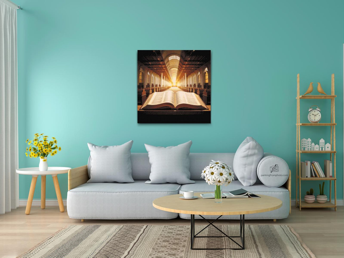 Diamond Painting - Bibelen i kirken