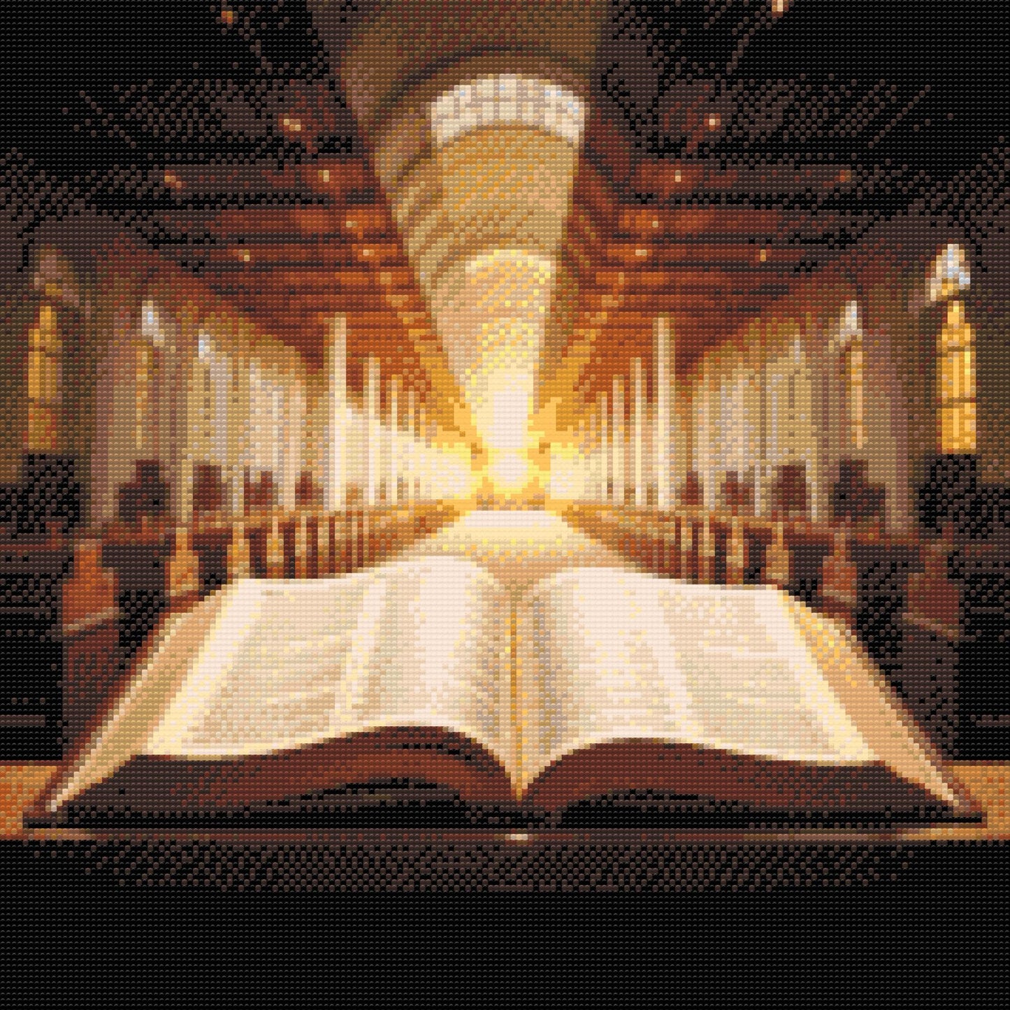 Diamond Painting - Bibelen i kirken