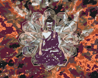 Paint by Numbers - Buddha
