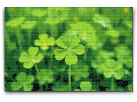 Diamond Painting - Firkløver for held