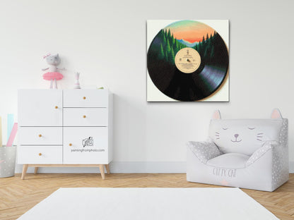 Diamond Painting - Vinylplade 1