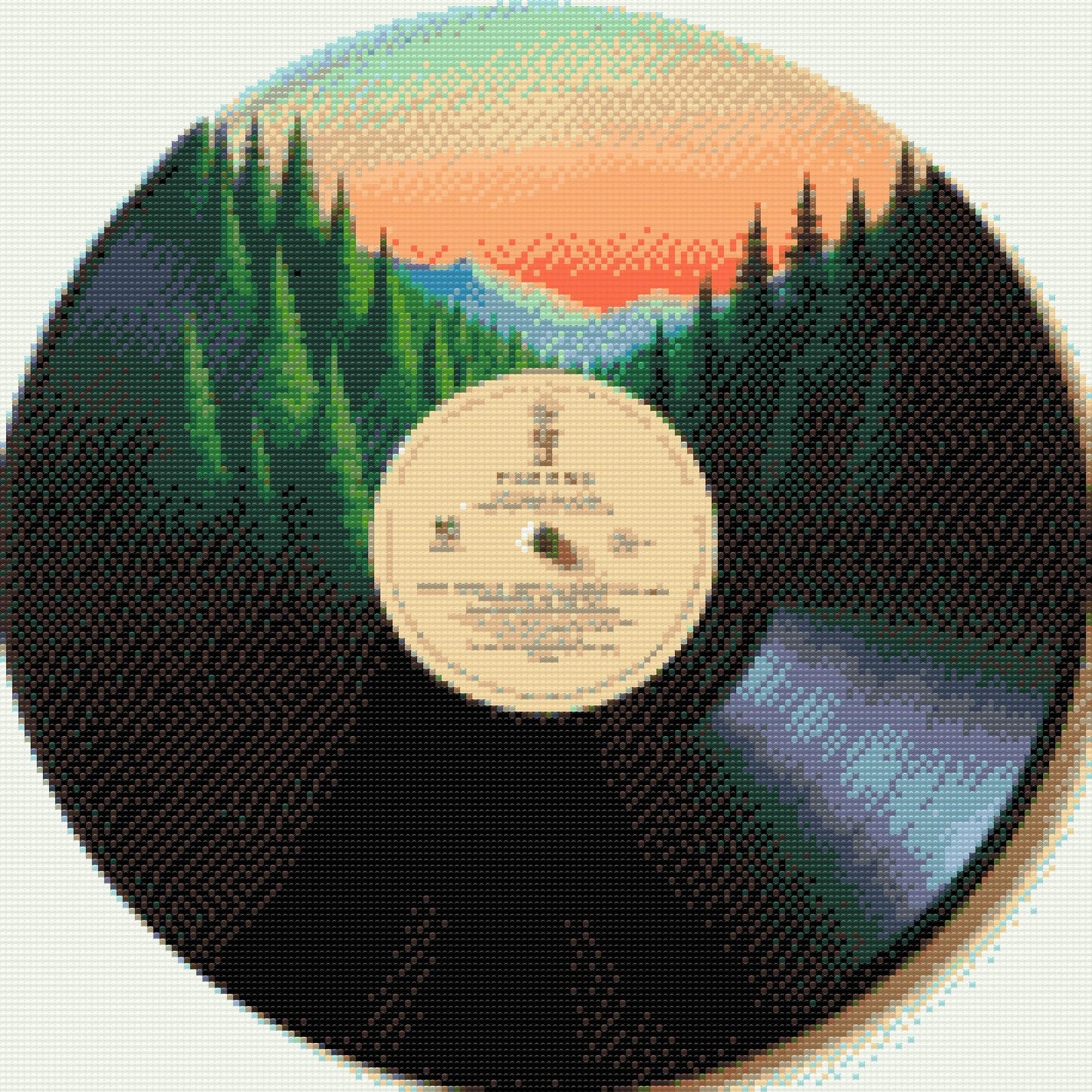 Diamond Painting - Vinylplade 1