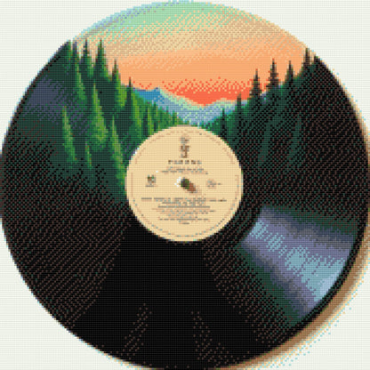 Diamond Painting - Vinylplade 1
