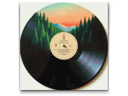 Diamond Painting - Vinylplade 1