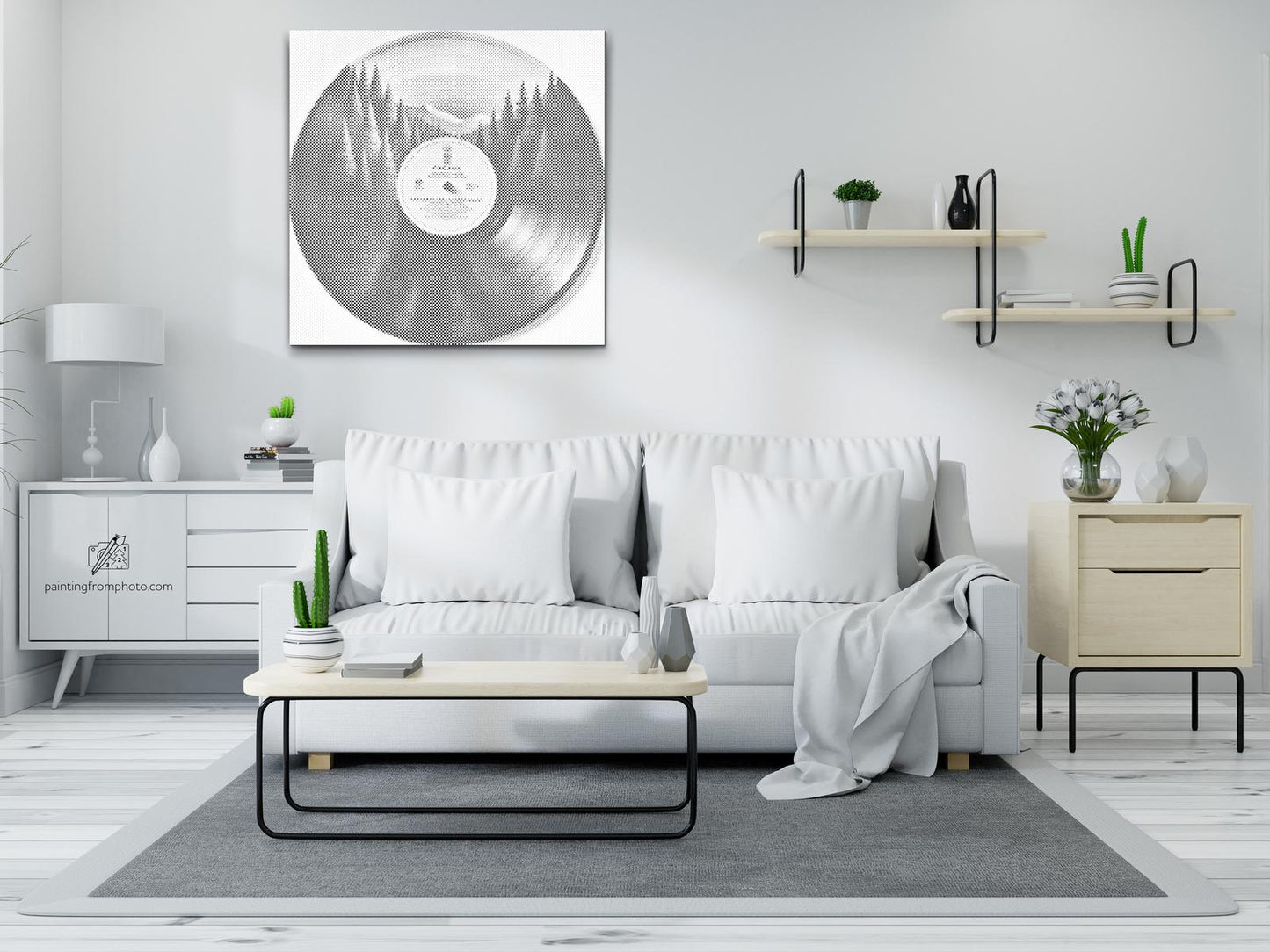 Mal-med-prikker -  Vinylplade 1