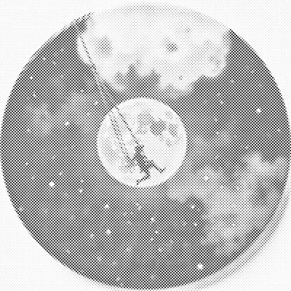Mal-med-prikker -  Vinylplade – Swing by the moon