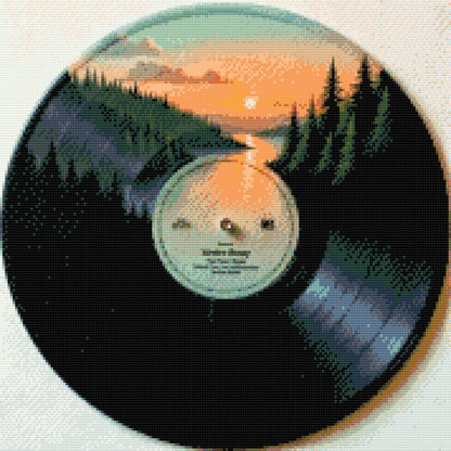 Diamond Painting - Vinylplade 3