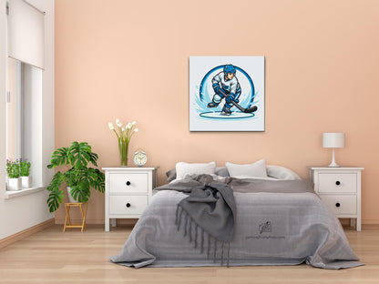 Paint by Numbers - Hockeyspiller