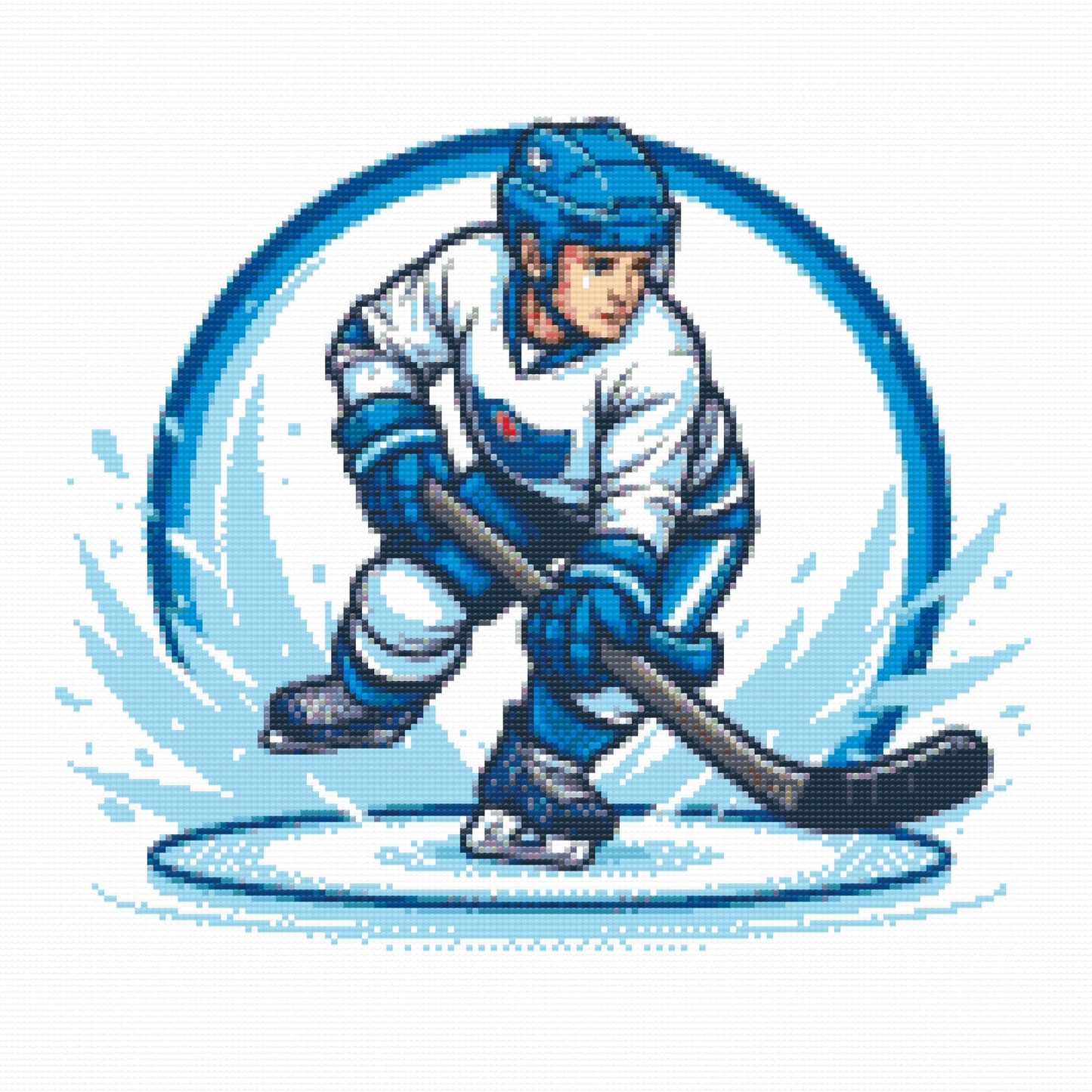 Diamond Painting - Hockeyspiller