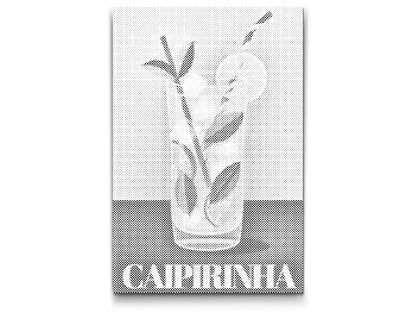 Mal-med-prikker -  Caipirinha
